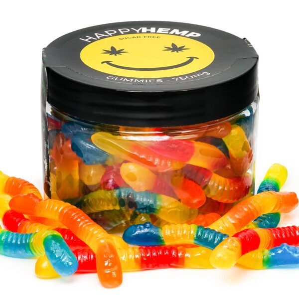 Happy Hemp CBD Gummy Worm